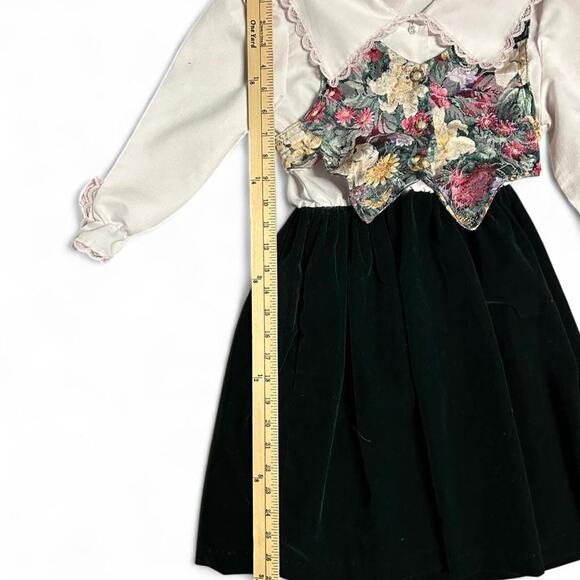 Adorable vintage 80s Nutcracker Christmas holiday dress 7-8 years - Picture 6 of 6